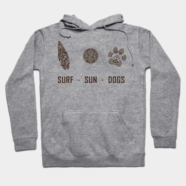 Surf Sun Dogs Maori Hoodie by Food in a Can